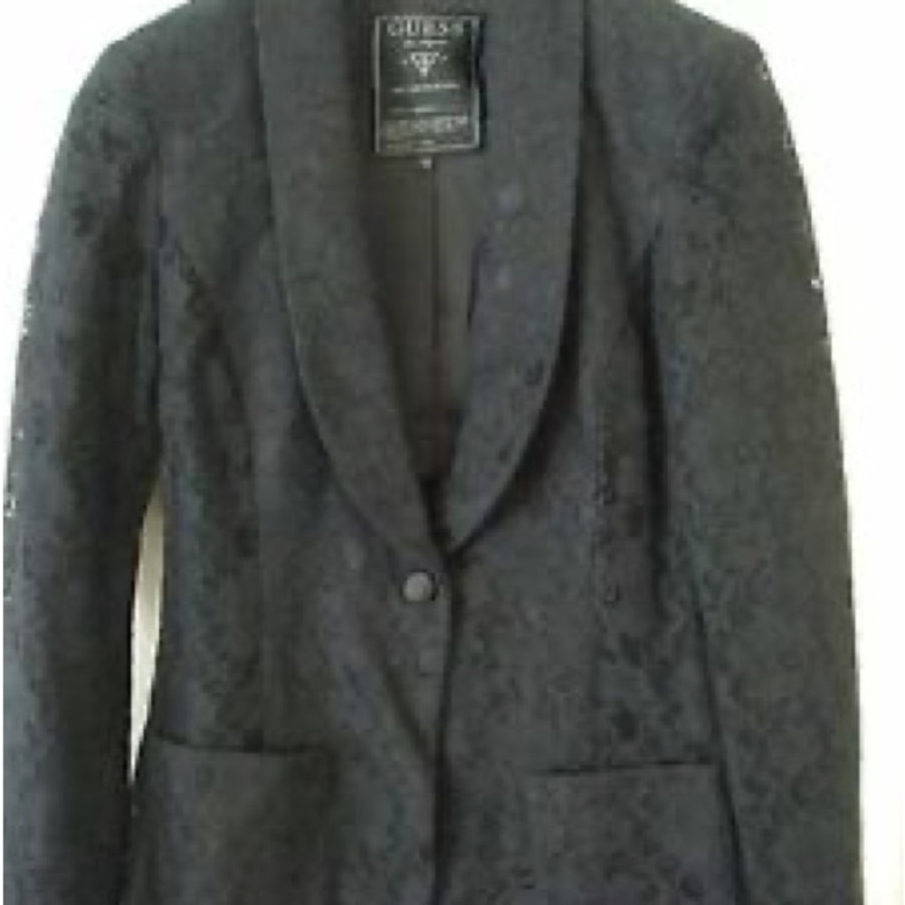 Guess lace blazer size M